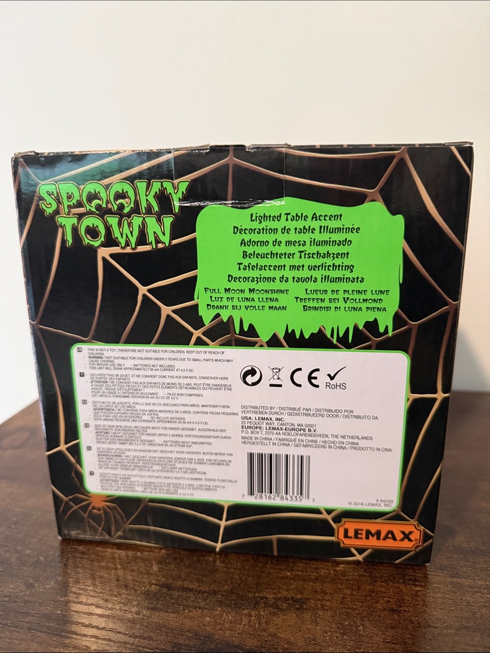 Lemax Spooky Town Full Moon Moonshine Witches Halloween Decor Table Accent 84335 - Picture 14 of 15